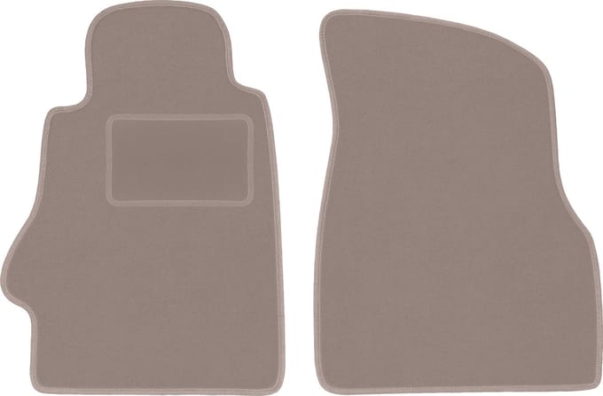 Beige voormatten voor: Toyota MR2 ZZW30 coupé (1999-2007)