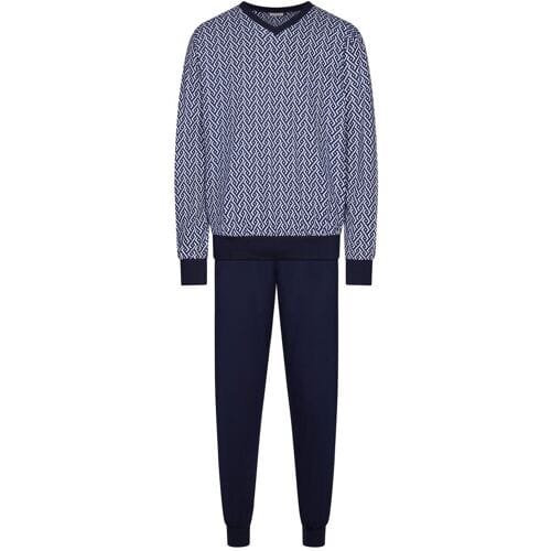 Pastunette - Pyjama - Blue Motion - Katoen - Blauw - Maat S
