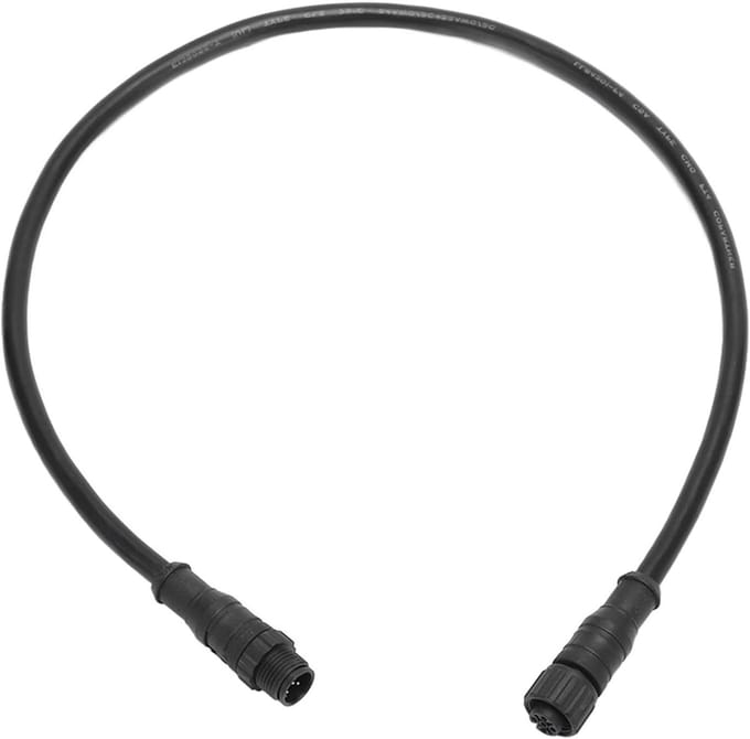 Backbone-kabel voor netwerken - 0,5 meter - 5-pins kabel - geschikt voor Lowrance, Simrad, B G - NMEA 2000 - bootaccessoire.