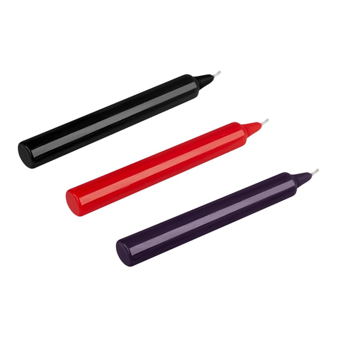 'Japanese BDSM Drip Candles', 3 stuks
