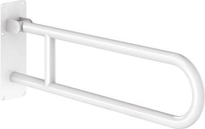 Delabie Basic Opklapbare Greep Ø32 L.760 Wit Epoxy