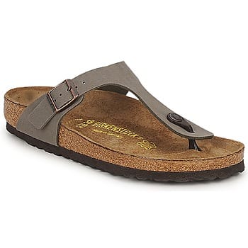 Birkenstock Gizeh BFBC Regular Dames Slippers - Stone - Maat 40