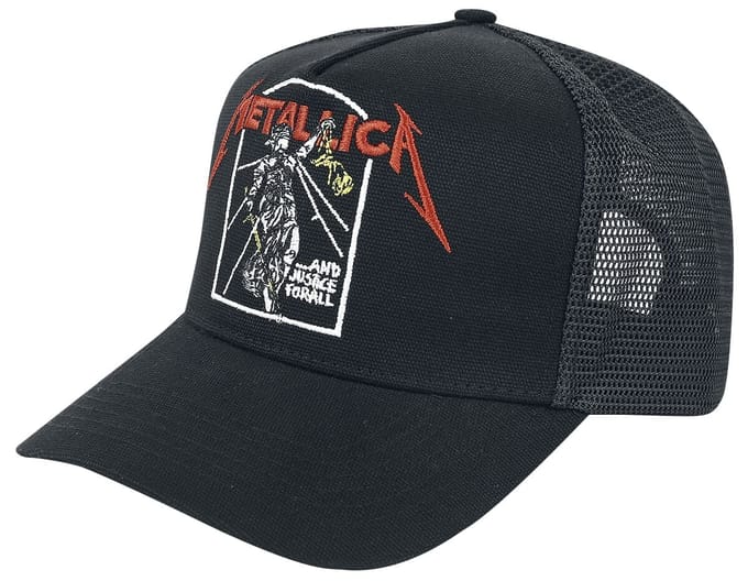 Metallica Justice Unisex Cap - zwart - Standard