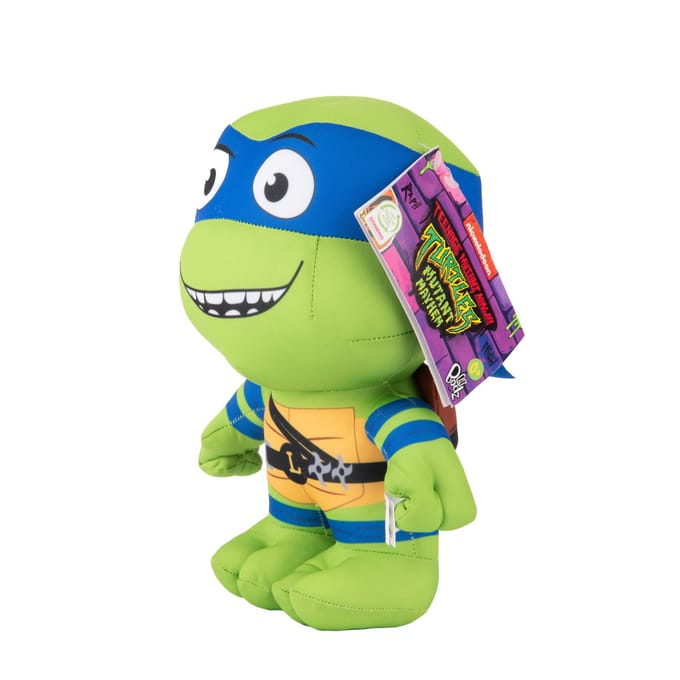 Turtles knuffel speelgoed Lil Bodz 30 cm Ninja Turtles multicolor.