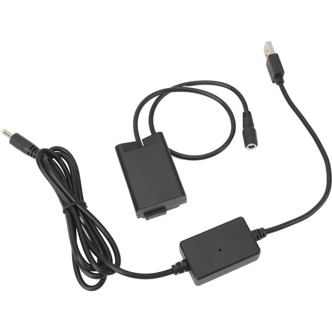 Camera Dummy Batterij EN EL25 Volledig Gedecodeerd Continue Voeding USB Interface PCM Veiligheid gray