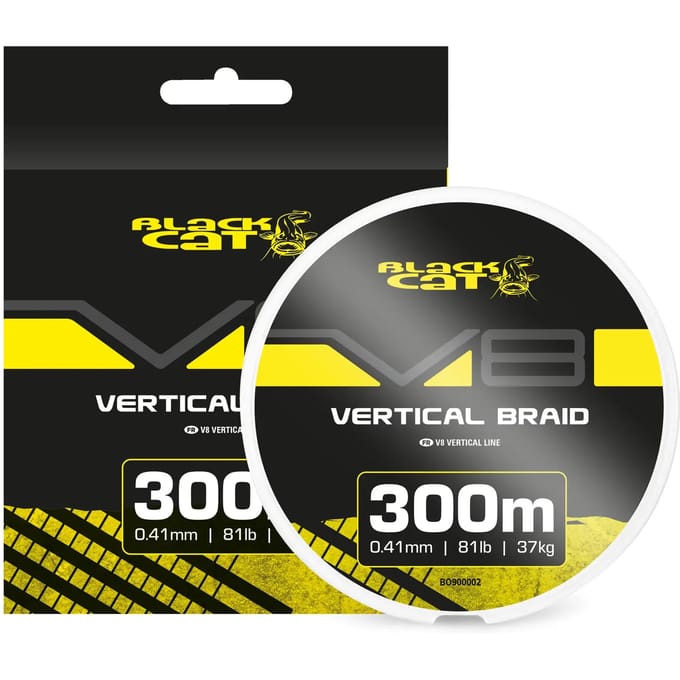 Vlecht Black Cat V8-LINE 0.41mm/81lb