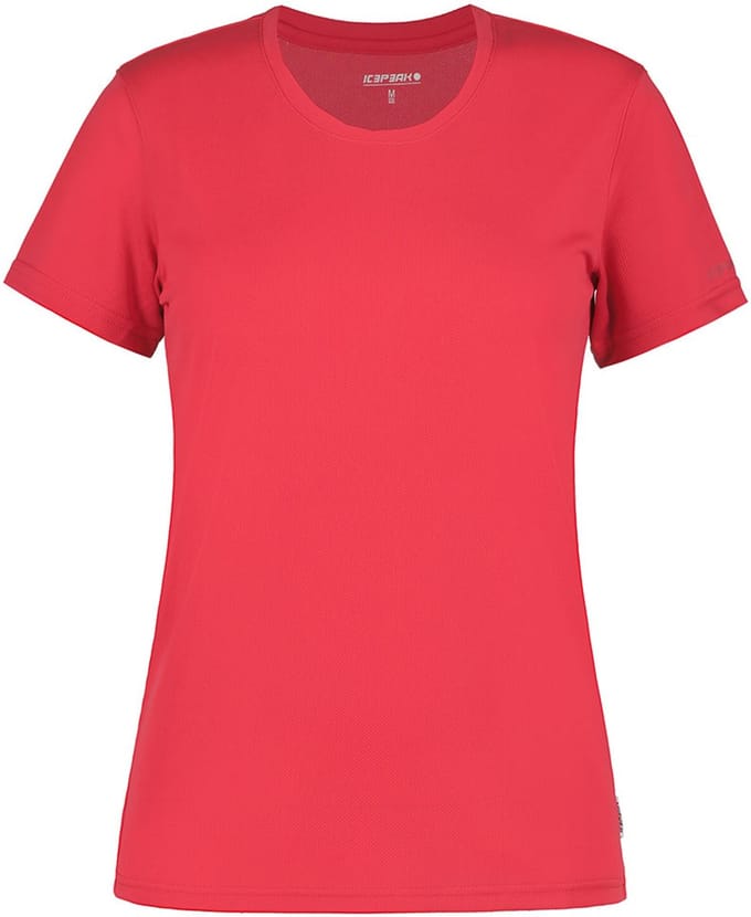 Icepeak Belfast T-shirt Met Korte Mouwen Rood L Vrouw