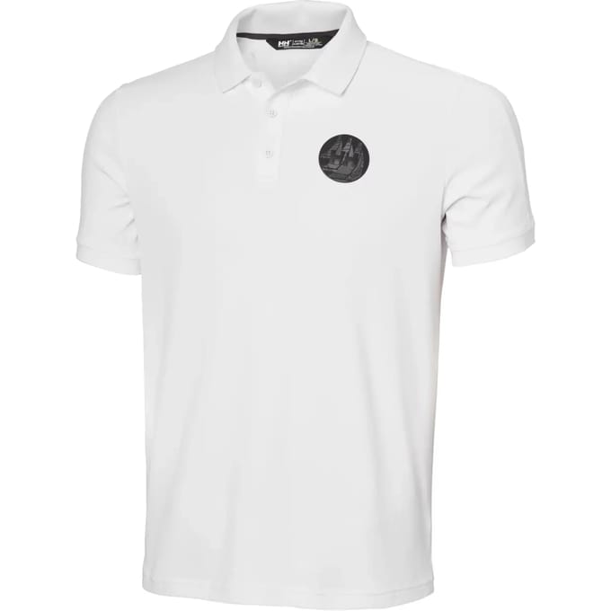 Helly Hansen Hp Race 2.0 Korte Mouw Poloshirt Wit M Man