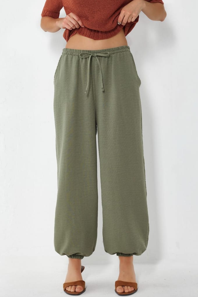 Dames Joggingbroek van Geweven Polyester
