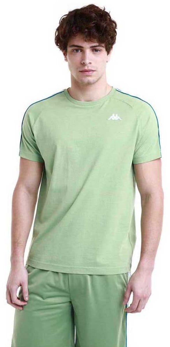 Kappa Coeni Slim T-shirt Met Korte Mouwen Groen S Man