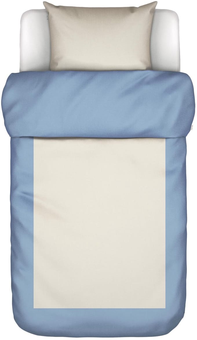 Marc O'Polo Keersten Dekbedovertrek Biologisch Katoenperkal Denim blue - Eenpersoons – 140x200/220 cm