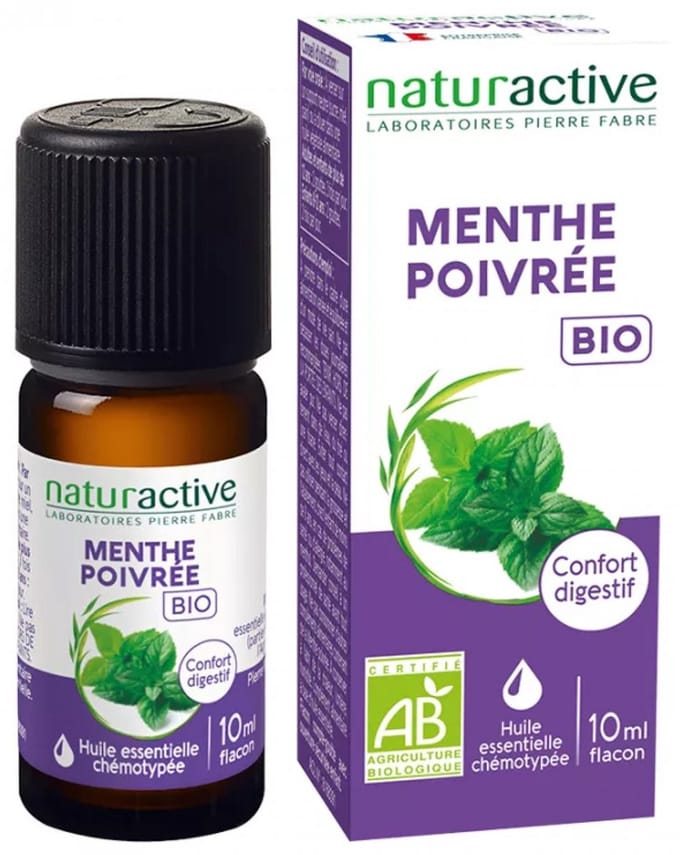 Naturactive Etherische Olie van Pepermunt (Mentha x Piperita L) Biologisch 10 ml
