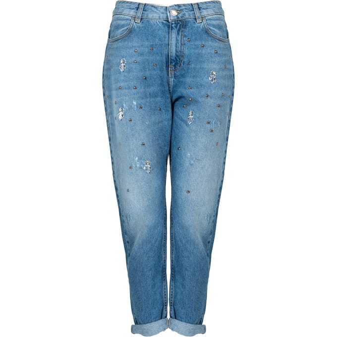 Pinko broek Maurice Vrouw blauw