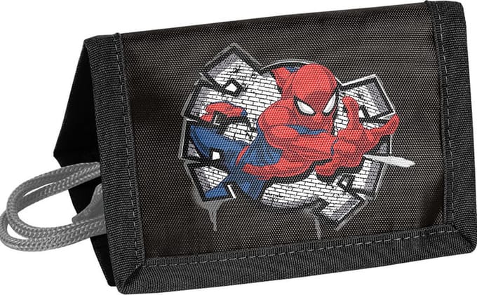 SpiderMan Portemonnee, Danger - 12 x 8,5 x 1 cm - Polyester