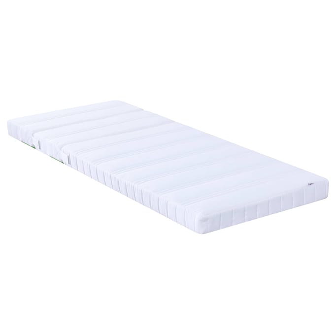 vidaXL - Uitbreidbaar - Schuimmatras - 80 - x - 200 - cm - Wit