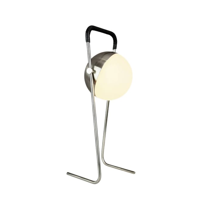 Dyberg Larsen LED-batterijlamp Mova, zwart, IP44