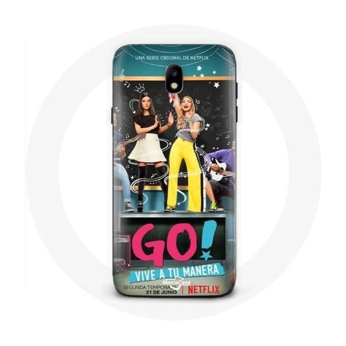 Coque pour Samsung Galaxy j7 2017 Poursuis tes rêves Go! Vive a tu manera saison 2