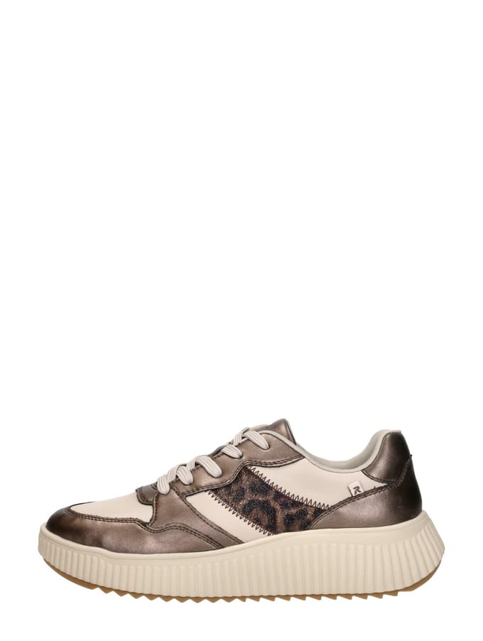 Rieker Sneakers - Dames - Bruin - Maat:42