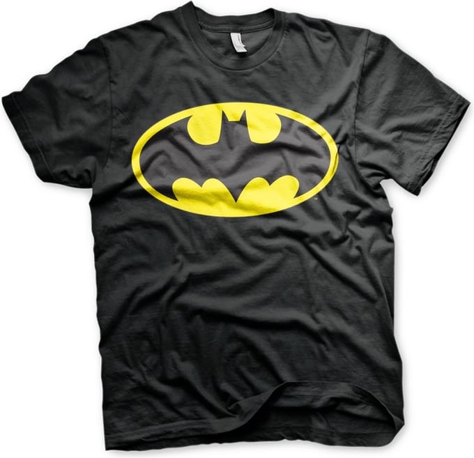 DC Comics Batman Unisex Tshirt -2XL- Signal Logo Zwart