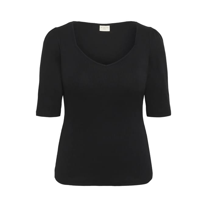 Dames-T-shirt KAFFE Curve KCCarli
