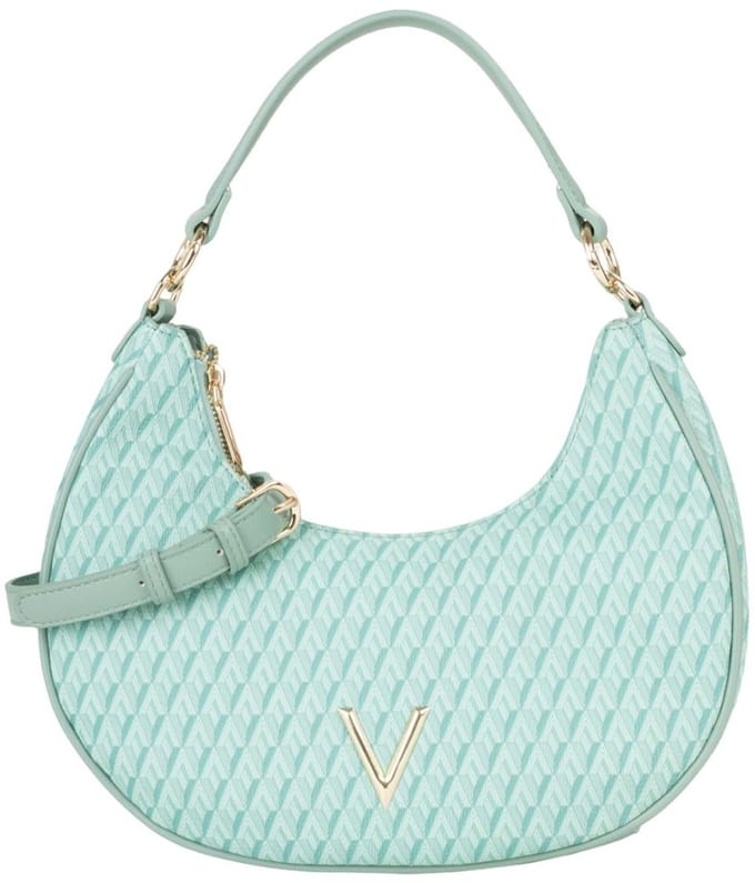 VALENTINO schoudertas Queen Re Hobo Bag Laguna / Multicolor mintgroen