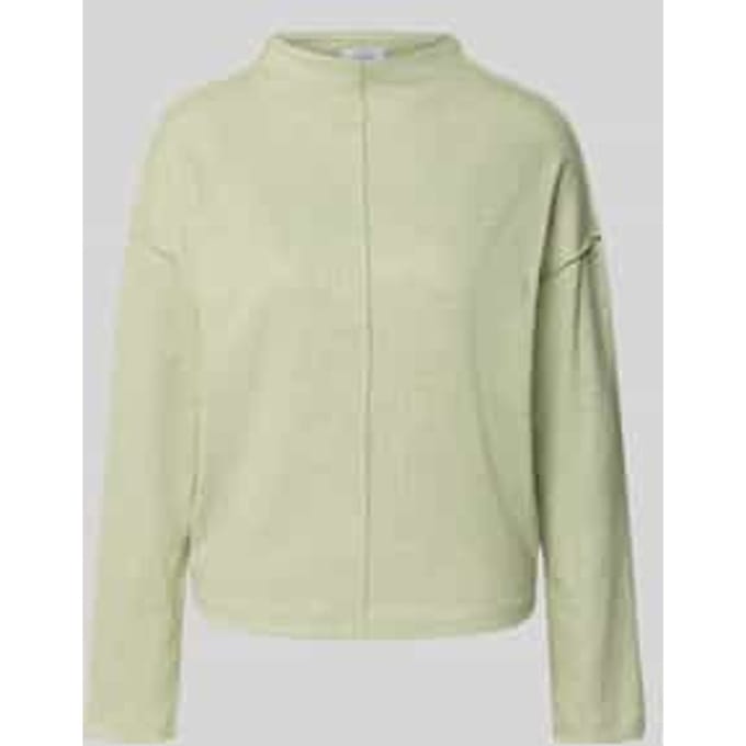 Sweatshirt met opstaande kraag, model 'Sinzi'