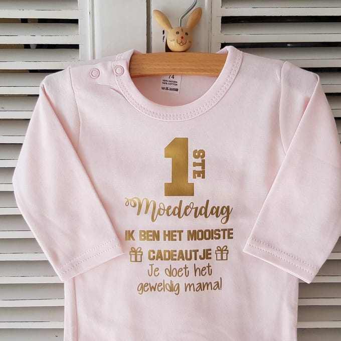 romper baby tekst mama eerste moederdag