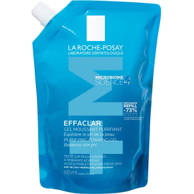 La Roche-Posay Effaclar Reinigende Schuimende Gel Navulling 400 ml