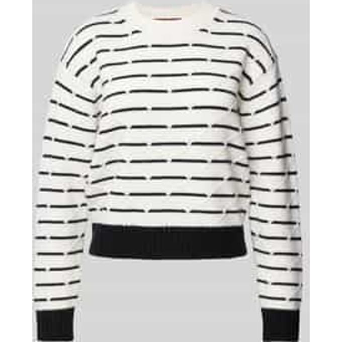 Gebreide pullover met structuurmotief, model 'GETTONE'