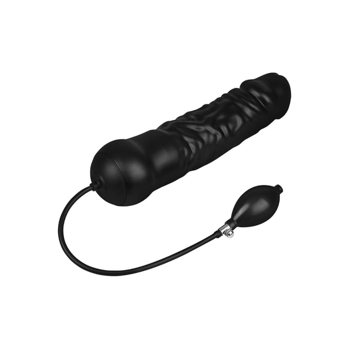 Rimba - XXL Opblaas Dildo Met Stevige Kern 34 x 7,5 cm