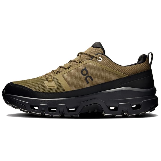 ON Cloudrock Low Waterproof Hunter Black Heren Sneakers Tan 3MF10251473 45