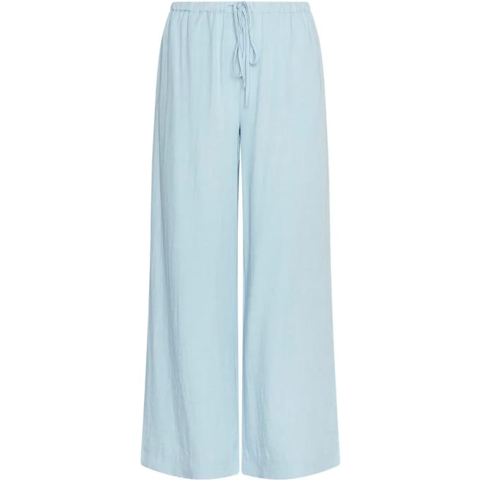 MSCH Copenhagen Mschdaria Pants Broeken Dames - Lichtblauw - Maat XL