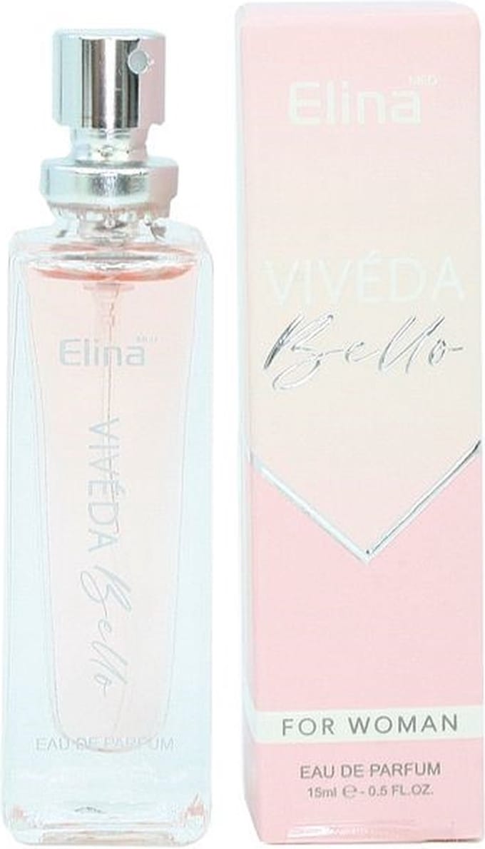 Elina - viveda bello eau de parfum - parfum voor dames - 15ml