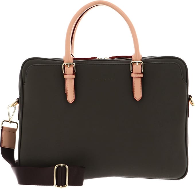 bugatti Business tas Laptoptas met laptopvak Ella Business Bag Olive Groene