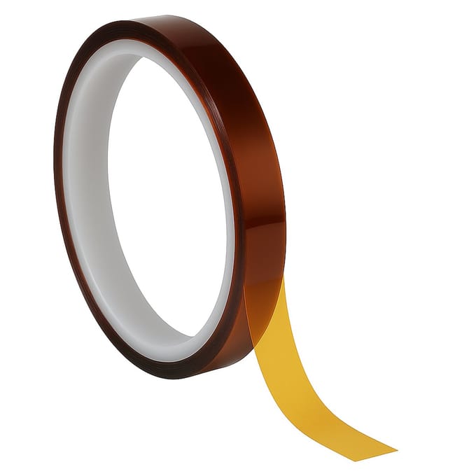 Hittebestendige Tape 10mm - 260°C - Isolatietape - 0.05mm dikte - 33m - Bruin