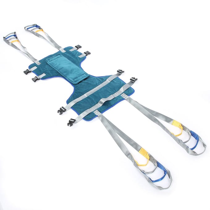 Transportlifter Sling Transferriem Lifter Sling Hulp voor Oude Gehandicapte Patiënt Staande Loop Sling blue