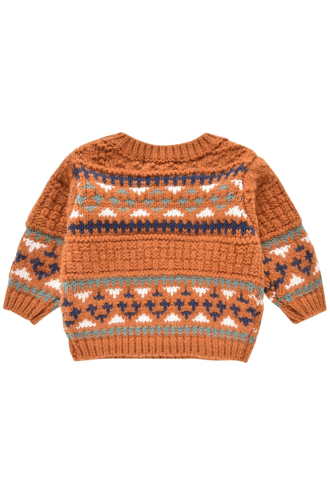 Louise Misha Jumper Cosmo Cinnamon Größe: 18M | Strickjacken Outlet | kids