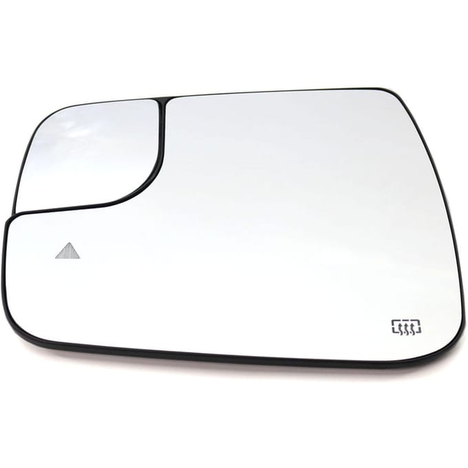 Rechtsvoor Verwarmd Dodehoekspiegelglas Vervanging voor Dodge Ram DT 2019-2021 Left GZ.FP054BL white