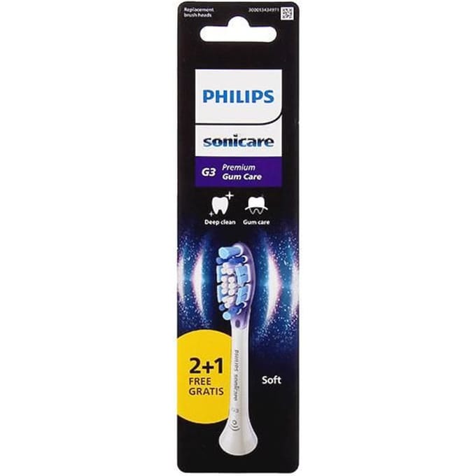 Philips Sonicare Premium Gum Care Têtes de Brosses Blanches 4 unités