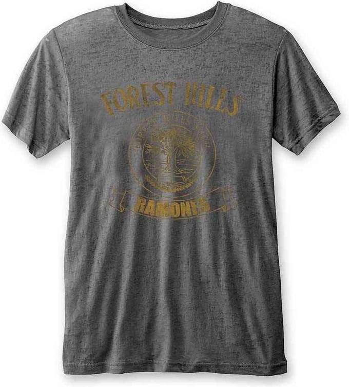 Ramones - Forest Hills Heren T-shirt - M - Grijs