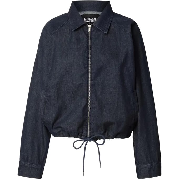 Urban Classics - Light Denim Balloon Jacket - M - Blauw