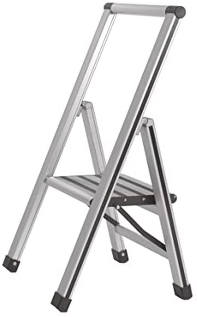 Aluminium Stepladder 1 Trede - Veilig en Ruimtebesparend Design