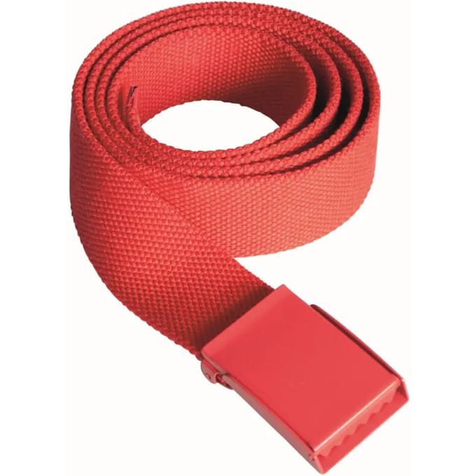 Korntex Trendy Promotional Belt Basel KX153 - Red - One size