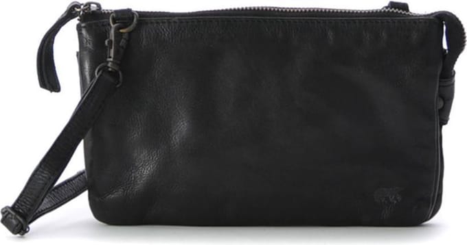 Bear Design Uma Crossbodytas Kleine Dames - Leer - Zwart