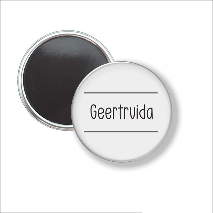 Button Met Magneet 58 MM - Geertruida - NIET VOOR KLEDING