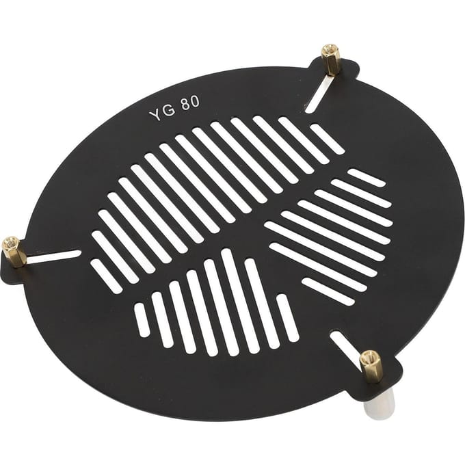 Telescoop Focusmasker Aluminiumlegering Bahtinov Masker voor Buitendiameter 84‑115mm Telescoop black