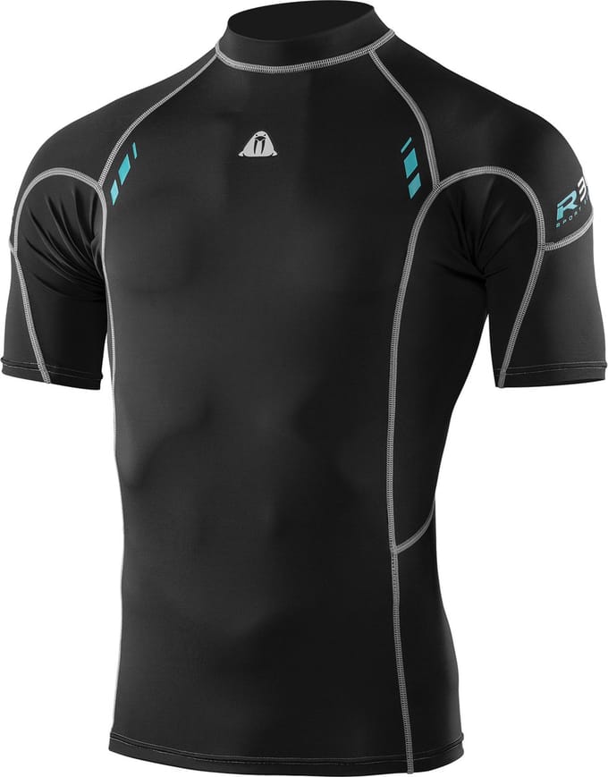 Waterproof R30 Rashguard Korte Mouwen Heren
