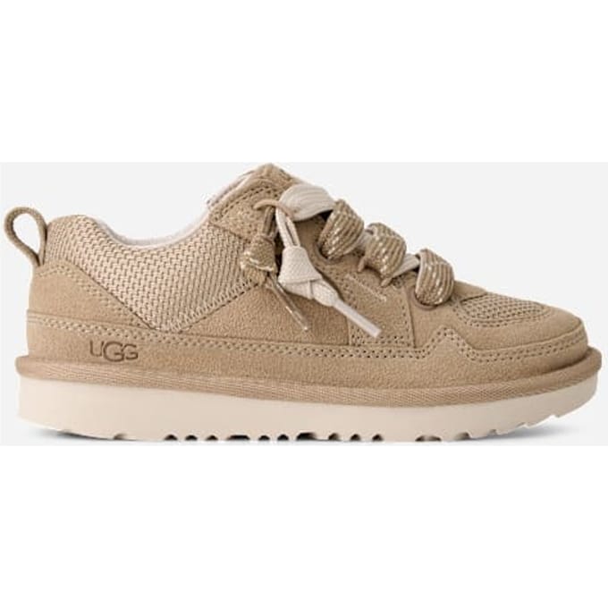 UGG® Lo Lowmel in Brown, Maat 35, Suede/Textiel