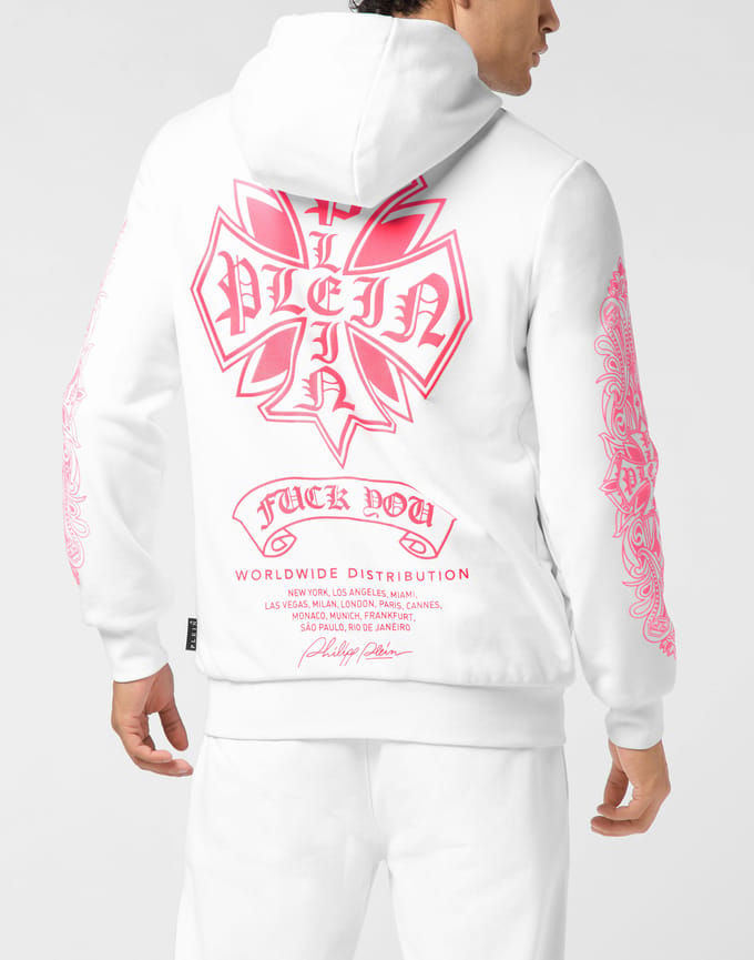 Zip Hoodie Puffy Chrome Crest