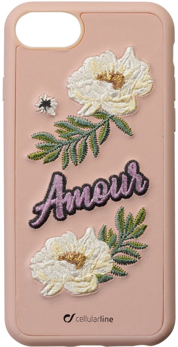 Cellularline - iPhone SE (2020)/8/7/6s/6, hoesje patch, amour